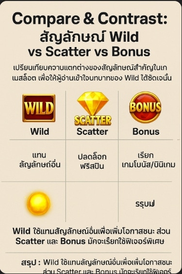 สัญลักษณ์ Wild