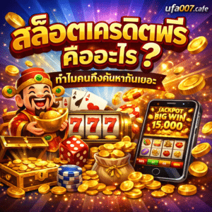 สล็อตเครดิตฟรี