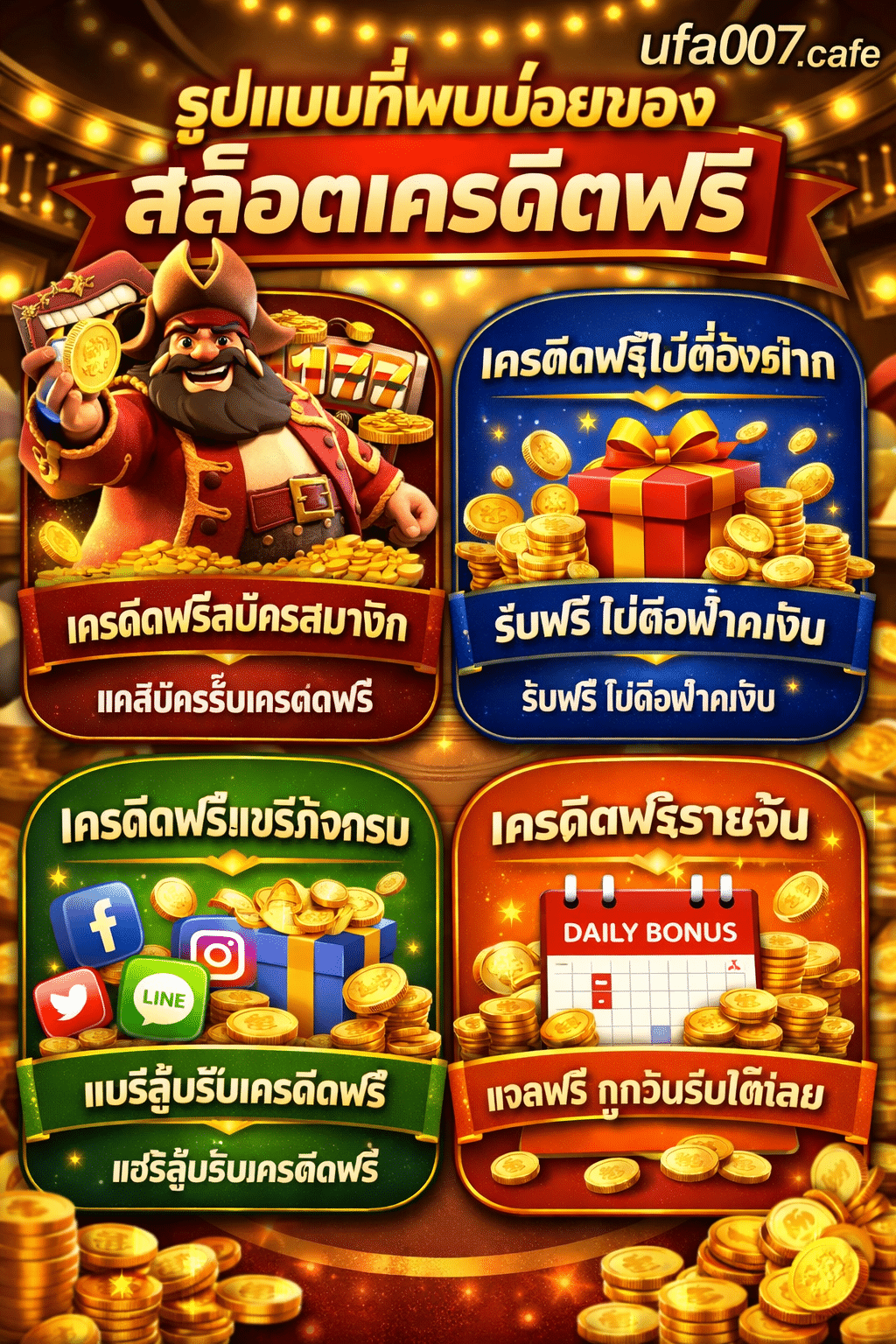 สล็อตเครดิตฟรี