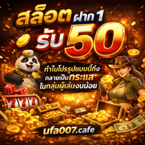 สล็อต ฝาก 1 รับ 50