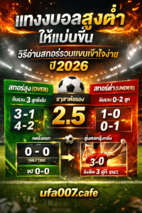 แทงบอลสูงต่ำ